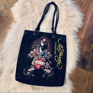 Ed Hardy by Christian Audigier Large Tote